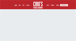 Desktop Screenshot of cirossd.com